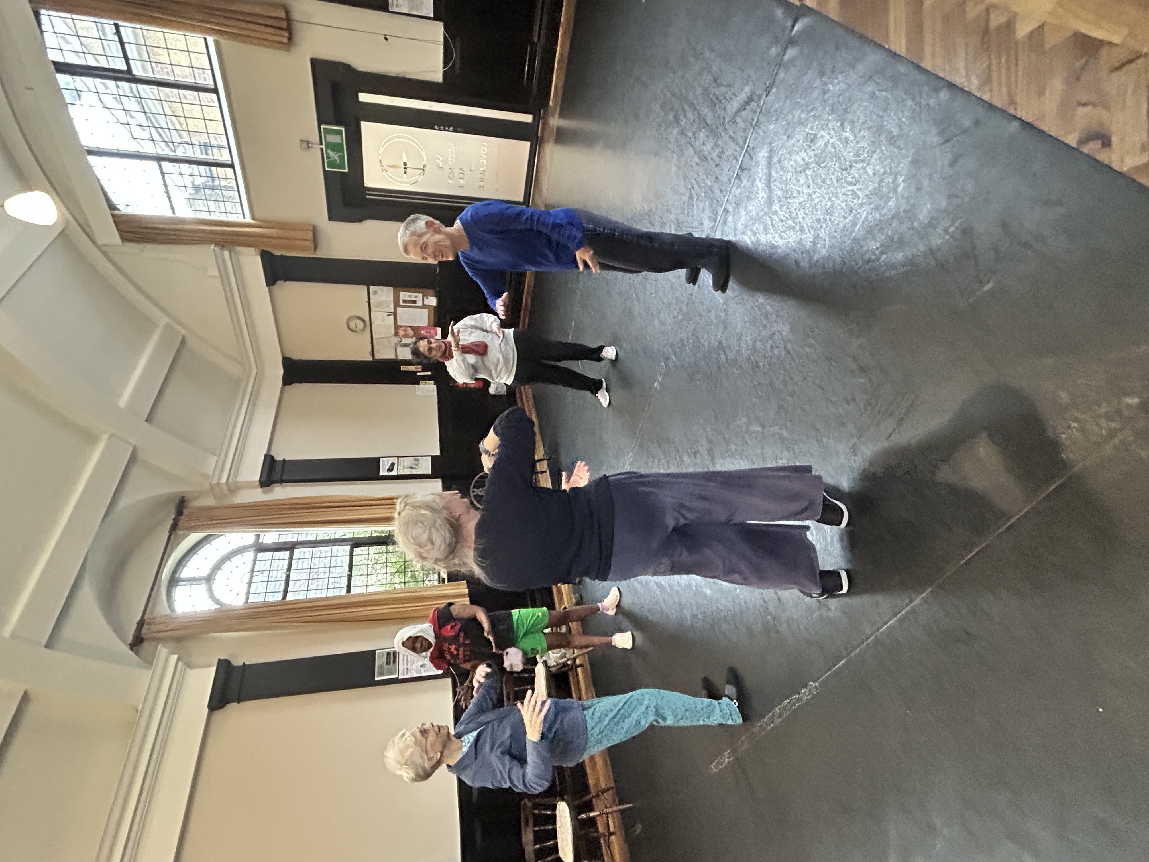 Tai Chi practice session